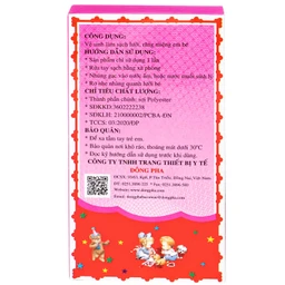 Gạc rơ lưỡi Đông Pha (5 cái) vệ sinh, làm sạch lưỡi, răng miệng cho bé 3
