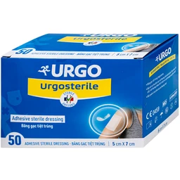 Gạc tiệt trùng Urgosterile 5x7cm (50 miếng) bảo vệ vết trầy xước, vết cắt, vết thương 3
