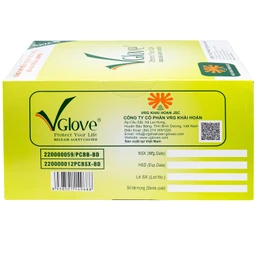 Găng tay phẫu thuật 6.5 Vglove dùng trong quá trình khám, chẩn đoán điều trị và phẫu thuật 7