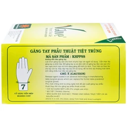 Găng tay phẫu thuật 7 Vglove dùng trong quá trình khám, chẩn đoán điều trị và phẫu thuật 7