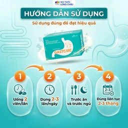Viên giúp tiêu hóa Gastosic CVI (3 vỉ x 10 viên) 5