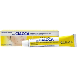 Gel bôi ngoài da Ciacca Davipharm điều trị tình trạng da bị mụn trứng cá nhẹ đến vừa (10g) 1