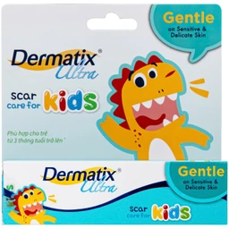 Gel bôi sẹo Dermatix Ultra Kids Menarini làm mờ và phẳng sẹo an toàn cho trẻ em (Hộp 5g) 2