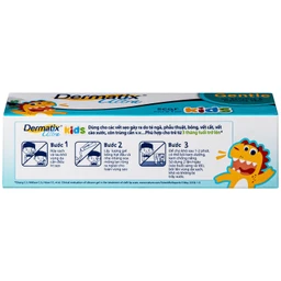 Gel bôi sẹo Dermatix Ultra Kids Menarini làm mờ và phẳng sẹo an toàn cho trẻ em (Hộp 5g) 4