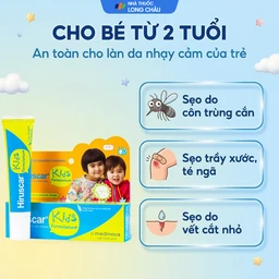 Gel bôi sẹo cho bé Hiruscar Kids Medinova (10g) 5