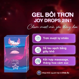 Gel Bôi Trơn Gốc Nước Joydrops 2In1 (3 gói x 5ml) Dùng Cho Quan Hệ Kết Hợp Massage Giảm Khô Rát, Bảo Vệ Niêm Mạc, Tạo Cảm Giác Mềm Mại 3