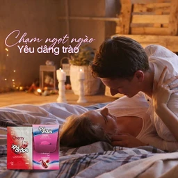 Gel Bôi Trơn Gốc Nước Joydrops Mùi Cherry (3 gói x 5ml)Dùng Cho Quan Hệ, Giảm Khô Rát, Bảo Vệ Niêm Mạc, Tạo Cảm Giác Mềm Mại 2