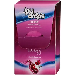 Gel Bôi Trơn Gốc Nước Joydrops Mùi Cherry (3 gói x 5ml)Dùng Cho Quan Hệ, Giảm Khô Rát, Bảo Vệ Niêm Mạc, Tạo Cảm Giác Mềm Mại 2