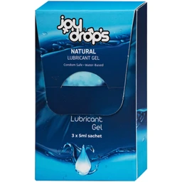 Gel Bôi Trơn Gốc Nước Joydrops Natural (3 gói x 5ml)Dùng Cho Quan Hệ, Giảm Khô Rát, Bảo Vệ Niêm Mạc, Tạo Cảm Giác Mềm Mại 2