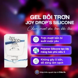 Gel Bôi Trơn Gốc Silicone Joydrops (3 gói x 5ml) Độ Trơn Bền Lâu, Dùng Cho Quan Hệ, Giảm Tình Trạng Khô Rát Nặng, Bảo Vệ Niêm Mạc 3