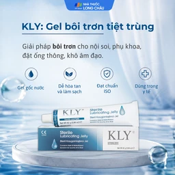 Gel bôi trơn KLY tiệt trùng 82g bổ sung lượng chất nhờn tự nhiên