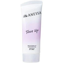 Gel chống nắng nâng tông dưỡng sáng da Anessa Brightening uv SPF50+ PA++++ (90g) 7