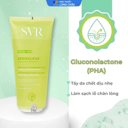 Gel rửa mặt không xà phòng cho da dầu SVR Sebiaclear Moussant 200ml