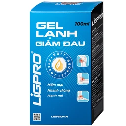 Gel lạnh giảm đau Ligpro hỗ trợ giảm đau do chấn thương, cơ, xương, khớp, dây chằng (100ml) 10