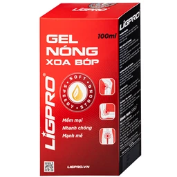 Gel nóng xoa bóp Ligpro hỗ trợ giảm đau cơ xương khớp, thư giãn cơ bắp (Thảo dược thiên nhiên) (100ml) 10