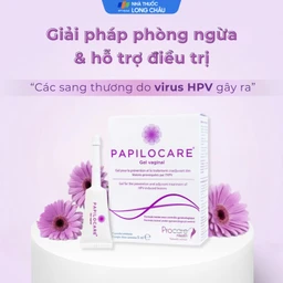 Gel phụ khoa Papilocare Procare Health (Hộp 7 tuýp) phòng ngừa và hỗ trợ điều trị tổn thương do HPV