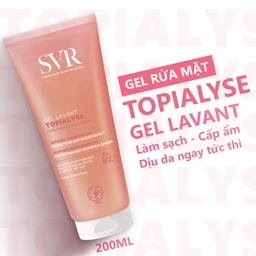 Gel rửa mặt dưỡng ẩm dành cho da khô và da nhạy cảm SVR Topialyse Gel Lavant 200ml 2