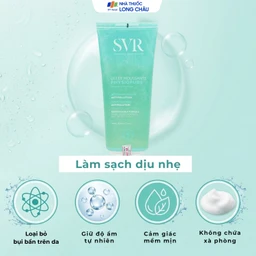 Gel rửa mặt SVR Physiopure Gelee Moussante dành cho da nhạy cảm (200ml)