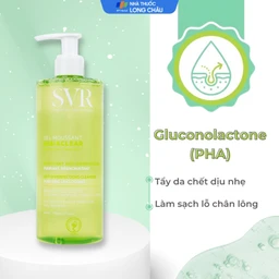 Gel rửa mặt SVR Sebiaclear Moussant làm sạch và giảm dầu cho da dầu (400ml)