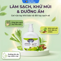 Gel rửa tay khô Natural Hand Sanitizer sát khuẩn, làm sạch tay (250ml) 2