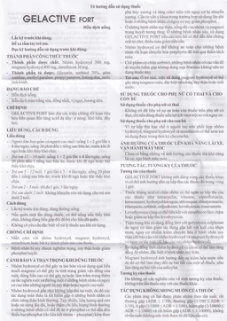 Hỗn dịch uống Gelactive Fort Hasan làm dịu các triệu chứng trong rối loạn tiêu hóa (30 gói x 10ml)