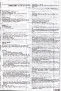 Thuốc Gelbra 20mg KRKA điều trị các bệnh về dạ dày-tá tràng và trào ngược (2 vỉ x 14 viên)