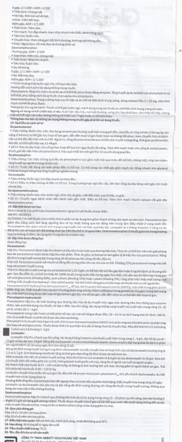 Thuốc Glotadol F Glomed hỗ trợ giảm nhanh các triệu chứng do cảm cúm, cảm lạnh (10 vỉ x 10 viên)