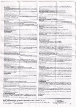 Thuốc Glumeben 500mg/2,5mg DHG điều trị đái tháo đường típ 2 (3 vỉ x 10 viên)