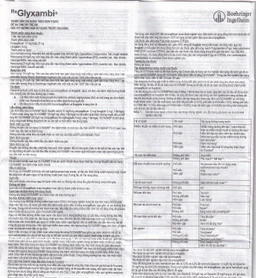 Thuốc Glyxambi 10mg/5mg Boehringer điều trị đái tháo đường típ 2 (3 vỉ x 10 viên)