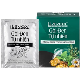 Gội phủ bạc đen tự nhiên Lavox (3 gói x 30ml) 1