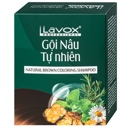 Gội phủ bạc nâu tự nhiên Lavox (3 gói x 30ml) 2