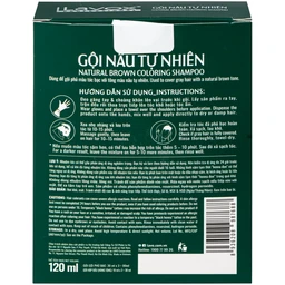 Gội phủ bạc nâu tự nhiên Lavox (3 gói x 30ml) 3