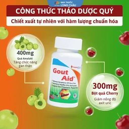 Viên uống hỗ trợ giảm các triệu chứng cho người bị gout Gout Aid Vitamins For Life (30 viên) 3
