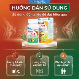Viên uống hỗ trợ giảm các triệu chứng cho người bị gout Gout Aid Vitamins For Life (30 viên) 5