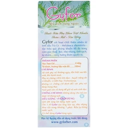 Thuốc rửa phụ khoa Gyfor Dược 3-2 hỗ trợ vệ sinh phụ nữ hằng ngày, phụ trị viêm âm đạo, huyết trắng (100ml)