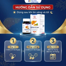Viên hỗ trợ giảm mỡ máu, mỡ gan Hamogan Tuệ Linh (30 viên) 5