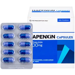 Thuốc Hapenxin Capsules DHG điều trị nhiễm khuẩn (10 vỉ x 10 viên)