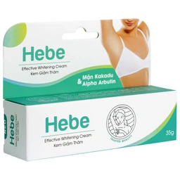 Kem giảm thâm Hebe Effective Whitening Cream La Beaute hỗ trợ giảm thâm vùng nách, vùng kín (35g)