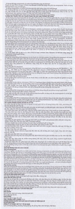 Thuốc Hebozeta 20 Hamedi điều trị ngắn hạn loét tá tràng tiến triển (30 gói)