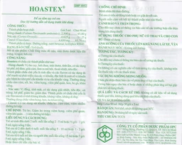 Siro HoAstex OPC điều trị ho, giảm ho trong viêm họng, viêm phế quản (90ml)