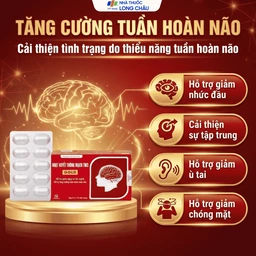 Viên uống hỗ trợ giảm nguy cơ tắc mạch, tăng tuần hoàn não Hoạt Huyết Thông Mạch Gold TW3 Foripharm (3 vỉ x 10 viên) 3