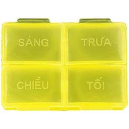 Hộp Chia Liều Thuốc Ngày 4 Ngăn An Phú 2