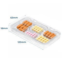 Hộp phân liều thuốc 6 Ngăn Inochi Okina 11