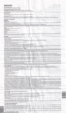 Thuốc Imodium 2mg Janssen điều trị tiêu chảy cấp tính (10 vỉ x 10 viên)