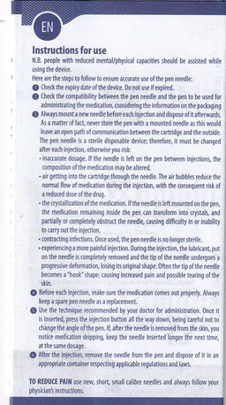 Đầu kim tiểu đường 32G x 4mm Pic insupen original (100 cái)