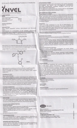 Thuốc Invel Mega Bliss GVS Pharma điều trị viêm âm đạo do nấm, vi khuẩn hoặc trichomonas (2 vỉ x 7 viên)