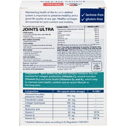Viên uống hỗ trợ tăng tiết dịch khớp Joints Ultra Doppelherz (3 vỉ x 10 viên)