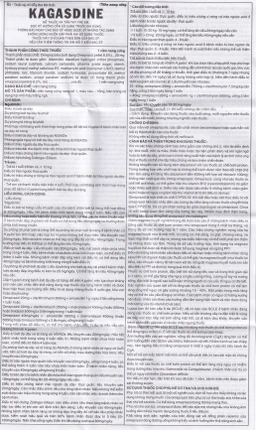 Viên nang Kagasdine 20mg Khapharco điều trị loét dạ dày, tá tràng (10 vỉ x 10 viên)