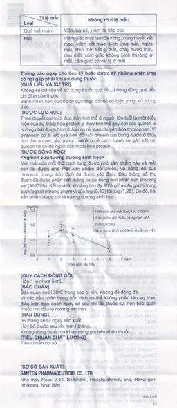 Thuốc nhỏ mắt Kary Uni Santen điều trị đục thủy tinh thể mới phát (5ml)