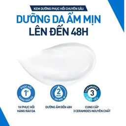 Kem bôi CeraVe Moisturising Cream dưỡng ẩm, phục hồi cho da khô (454g)